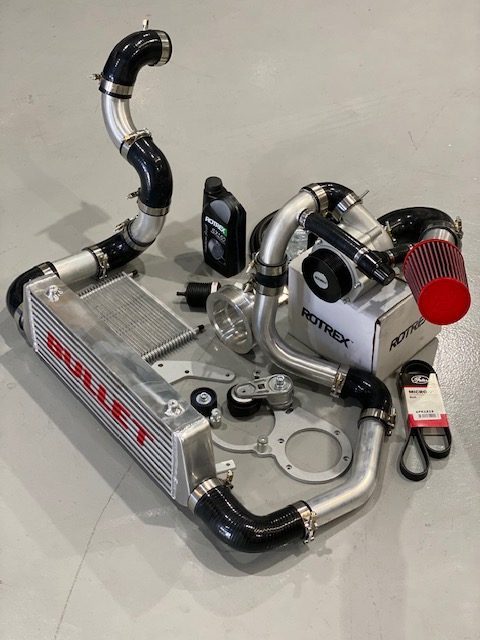 BULLET Supercharger Kit Rotrex - Mazda 1.8L BP DOHC I4